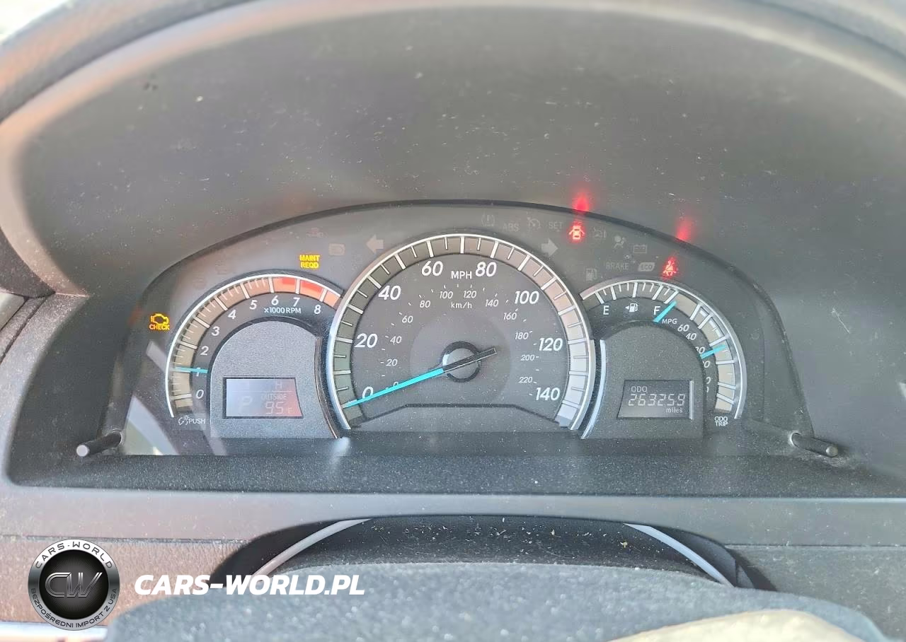 2012 Toyota Camry Se VIN:4T1BF1FK4CU086640 - 9