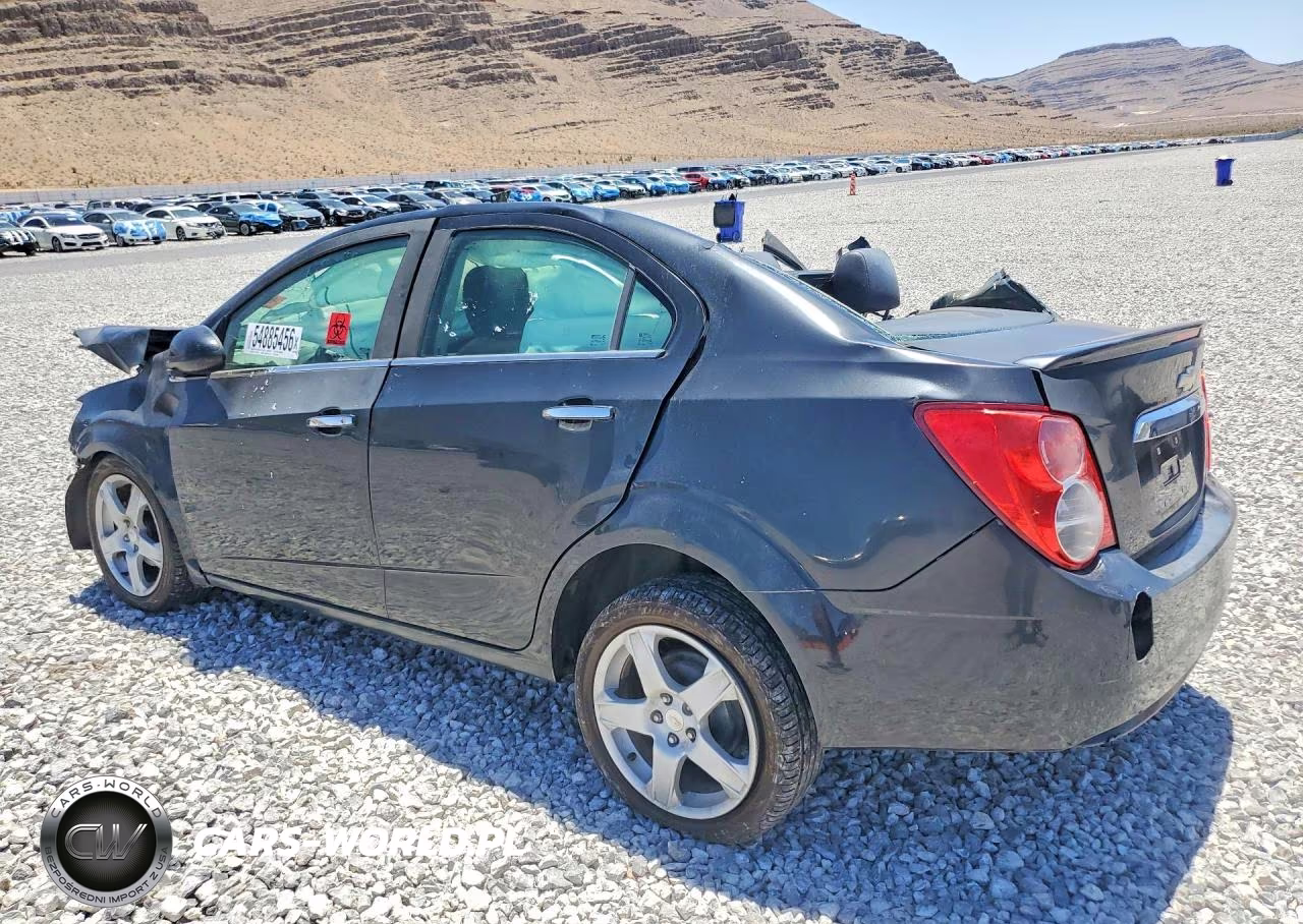 2014 Chevrolet Sonic Ltz VIN:1G1JE5SB9E4189385 - 2