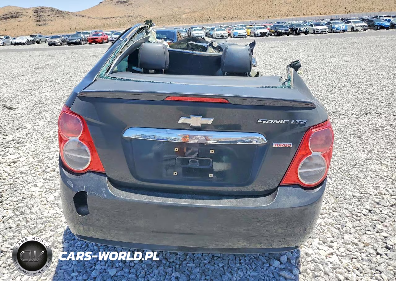 2014 Chevrolet Sonic Ltz VIN:1G1JE5SB9E4189385 - 6