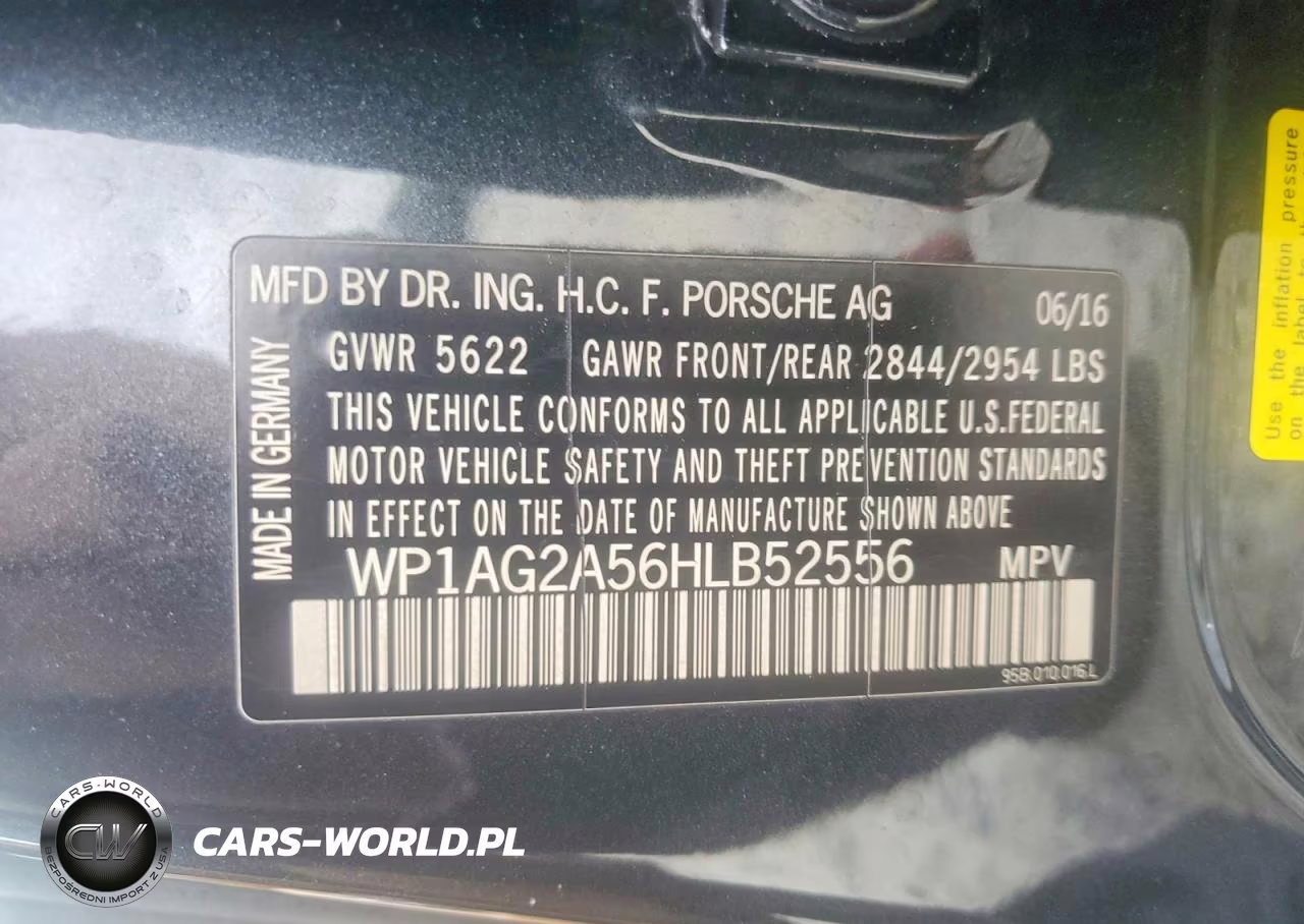 2017 Porsche Macan 4S VIN:WP1AG2A56HLB52556 - 13