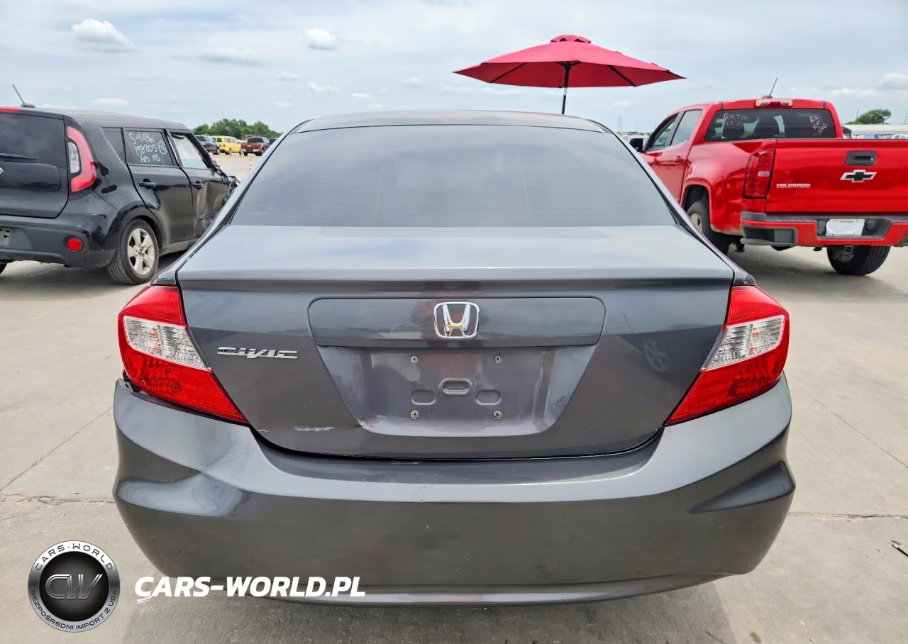 2012 Honda Civic Lx VIN:2HGFB2F5XCH333889 - 6