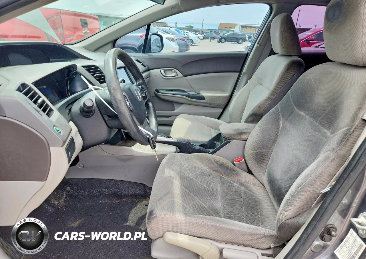 2012 Honda Civic Lx VIN:2HGFB2F5XCH333889 - 7