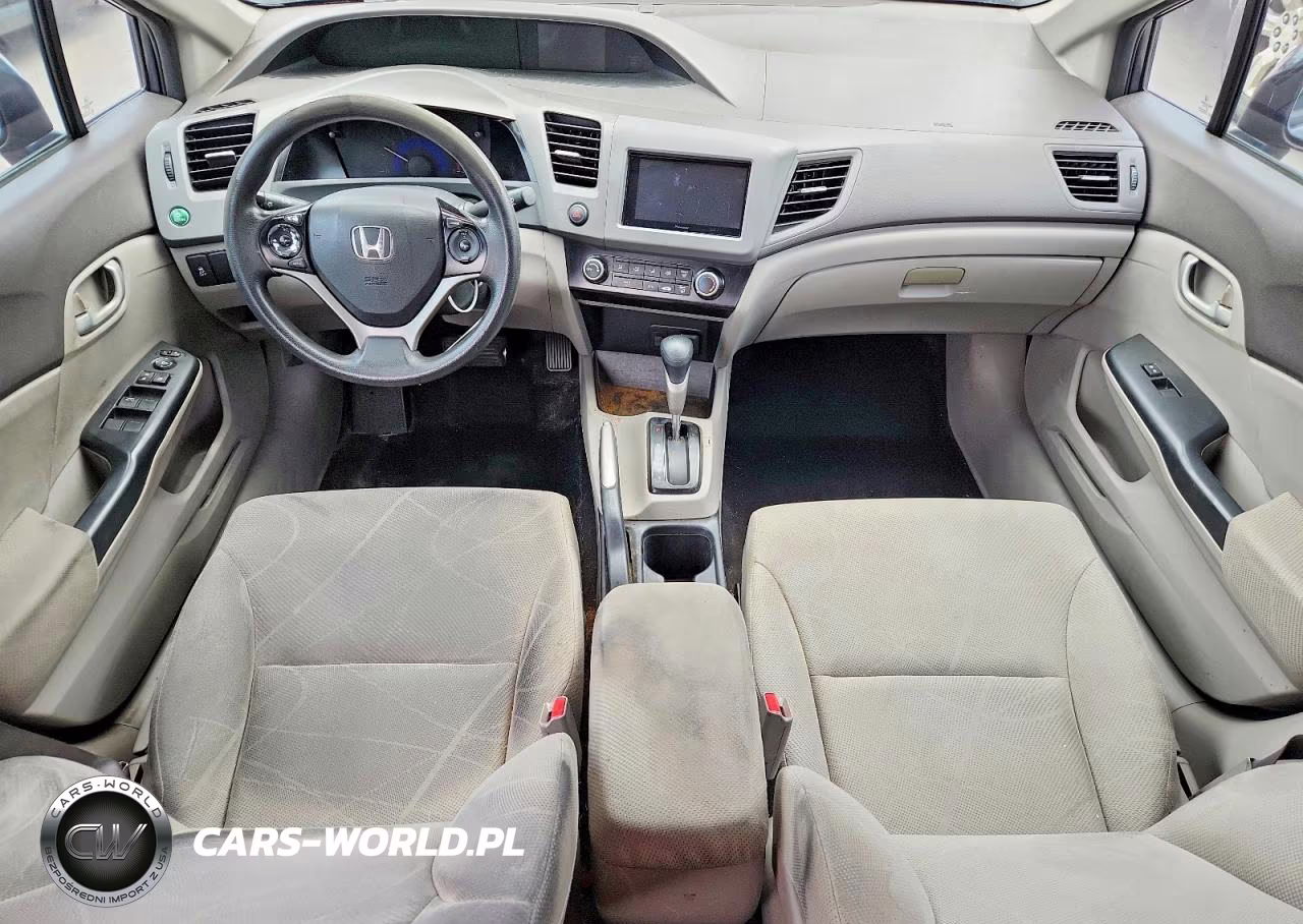 2012 Honda Civic Lx VIN:2HGFB2F5XCH333889 - 8