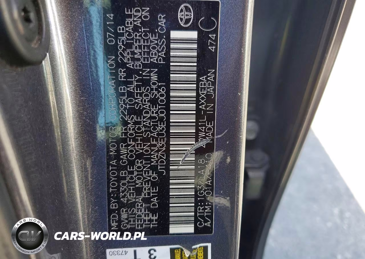 2014 Toyota Prius V Five VIN:JTDZN3EU3EJ010061 - 12