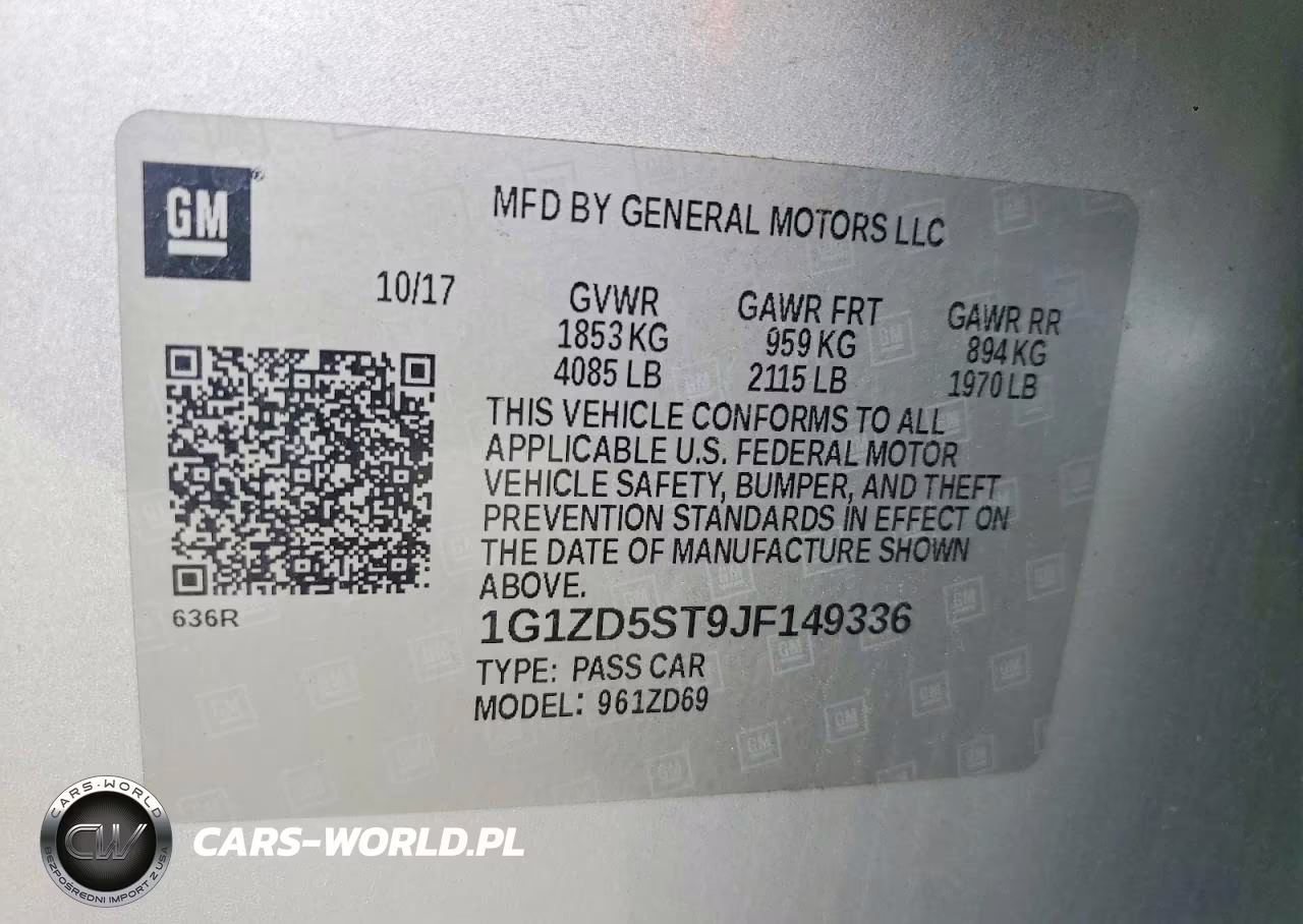 2018 Chevrolet Malibu Lt VIN:1G1ZD5ST9JF149336 - 12