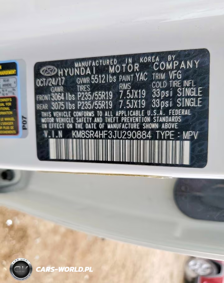 2018 Hyundai Santa Fe Limited Ultimate VIN:KM8SR4HF3JU290884 - 12