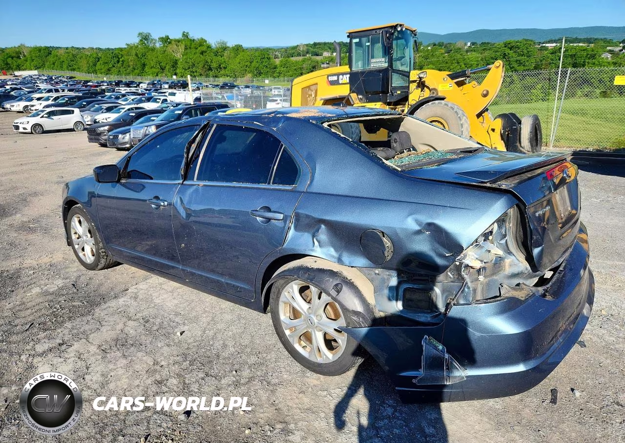 2012 Ford Fusion Se VIN:3FAHP0HA5CR390535 - 2
