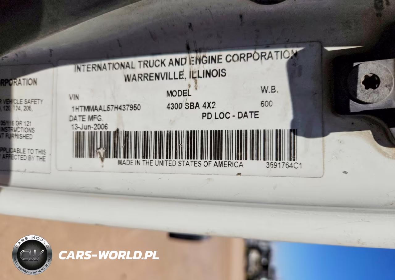 2007 International 4000 4300 VIN:1HTMMAAL57H437950 - 10