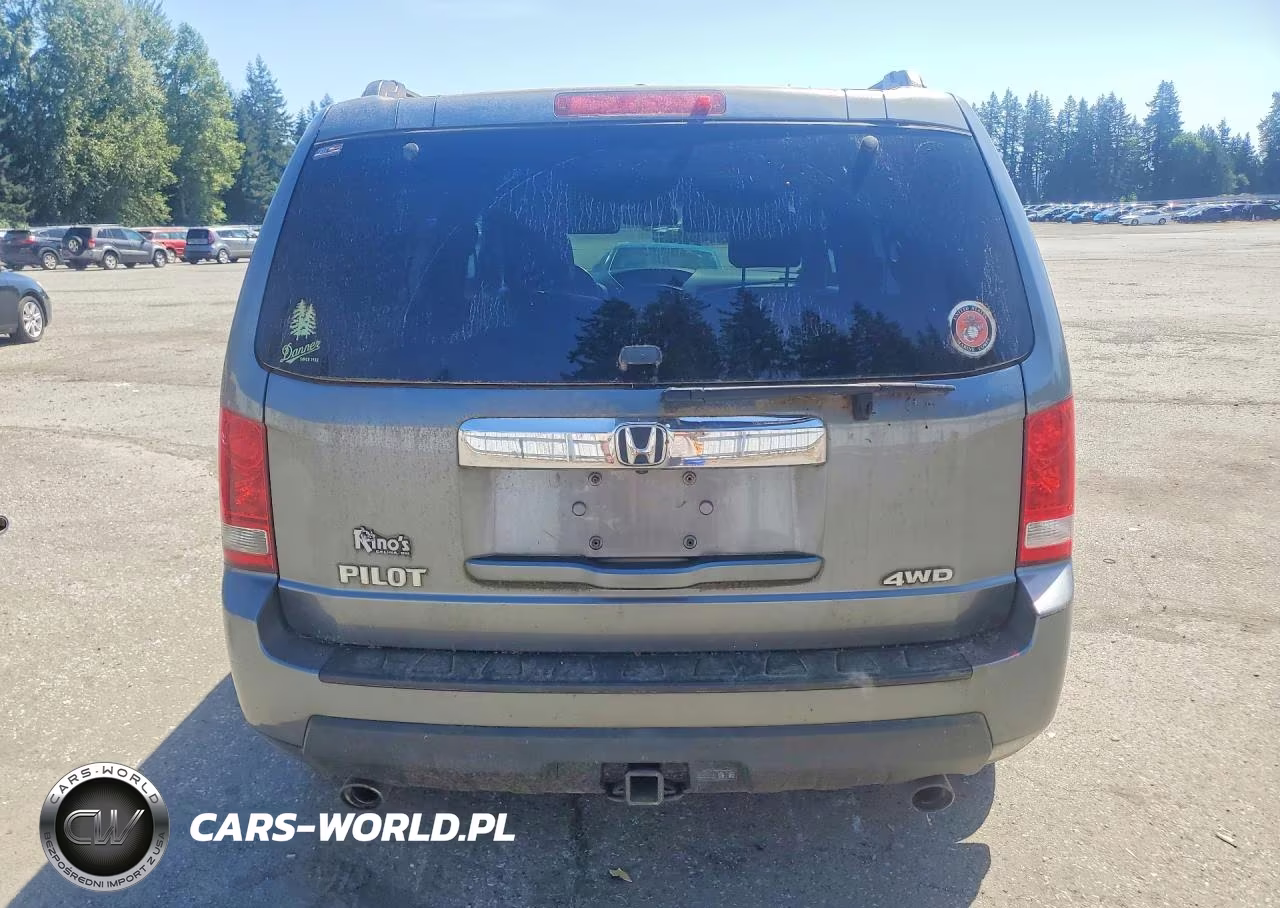 2009 Honda Pilot Exl VIN:5FNYF485X9B043252 - 6