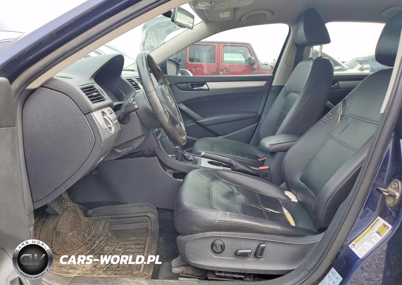 2013 Volkswagen Passat Se VIN:1VWBP7A35DC095971 - 7