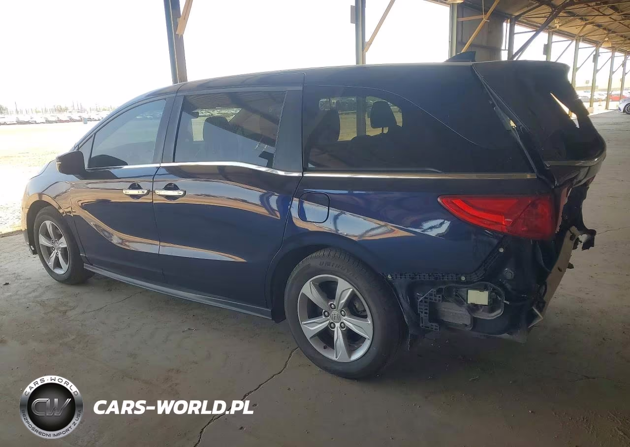 2020 Honda Odyssey Ex-L-Ex-L W-Navi Res VIN:5FNRL6H7XLB055323 - 2