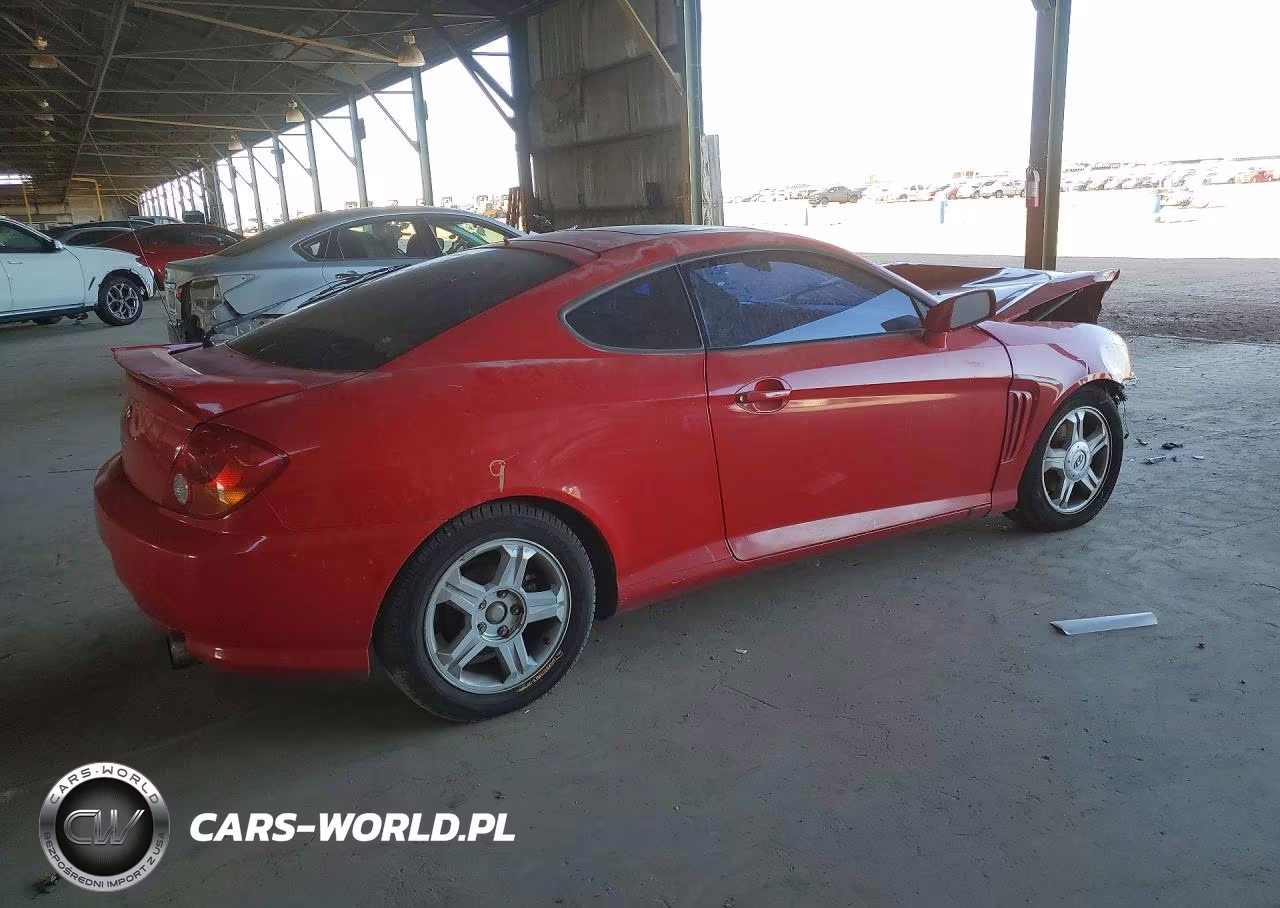 2004 Hyundai Tiburon Base VIN:KMHHM65D44U144926 - 3