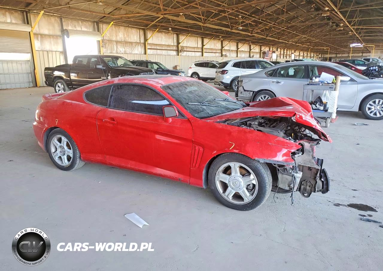 2004 Hyundai Tiburon Base VIN:KMHHM65D44U144926 - 4