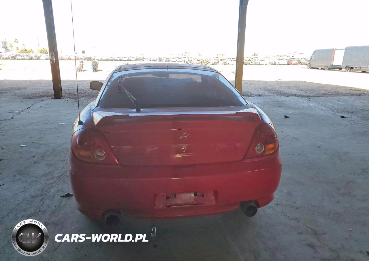 2004 Hyundai Tiburon Base VIN:KMHHM65D44U144926 - 6