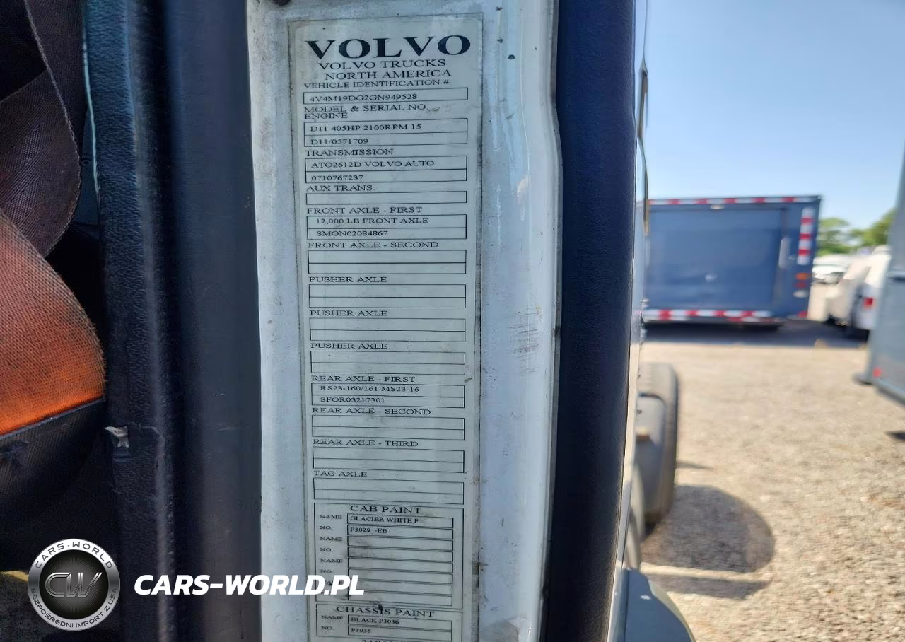 2016 Volvo Vnm Semi Truck VIN:4V4M19DG2GN949528 - 10