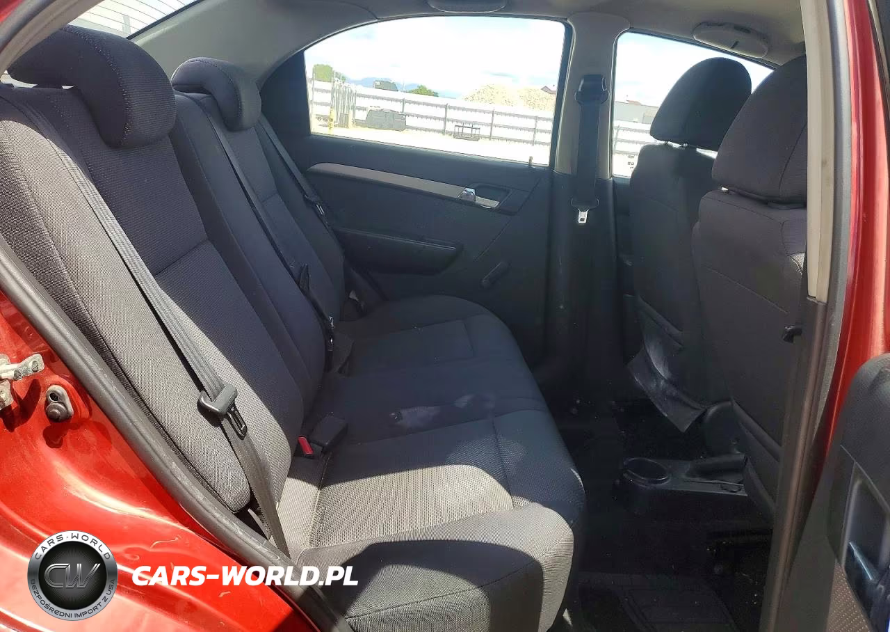 2009 Chevrolet Aveo Ls VIN:KL1TD56EX9B605511 - 10