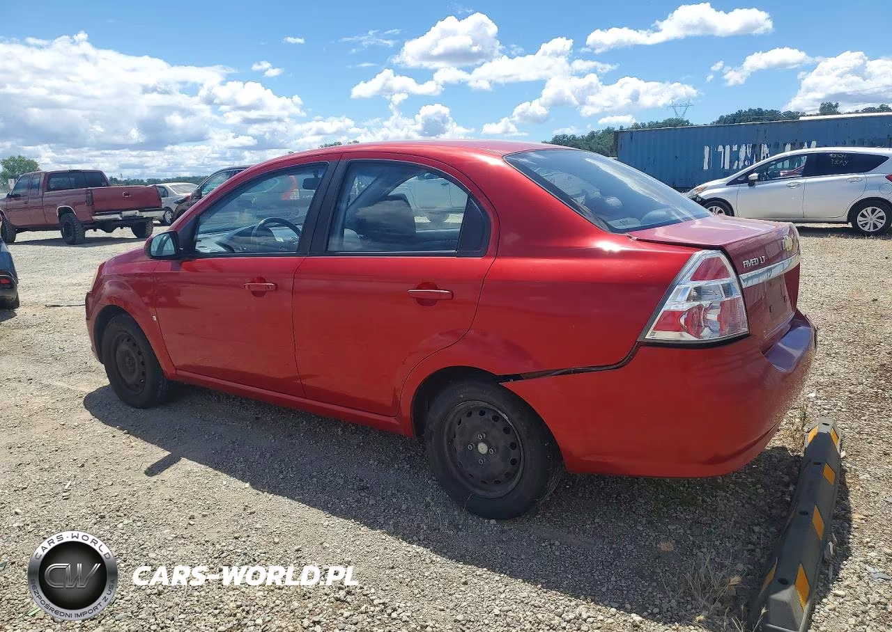 2009 Chevrolet Aveo Ls VIN:KL1TD56EX9B605511 - 2