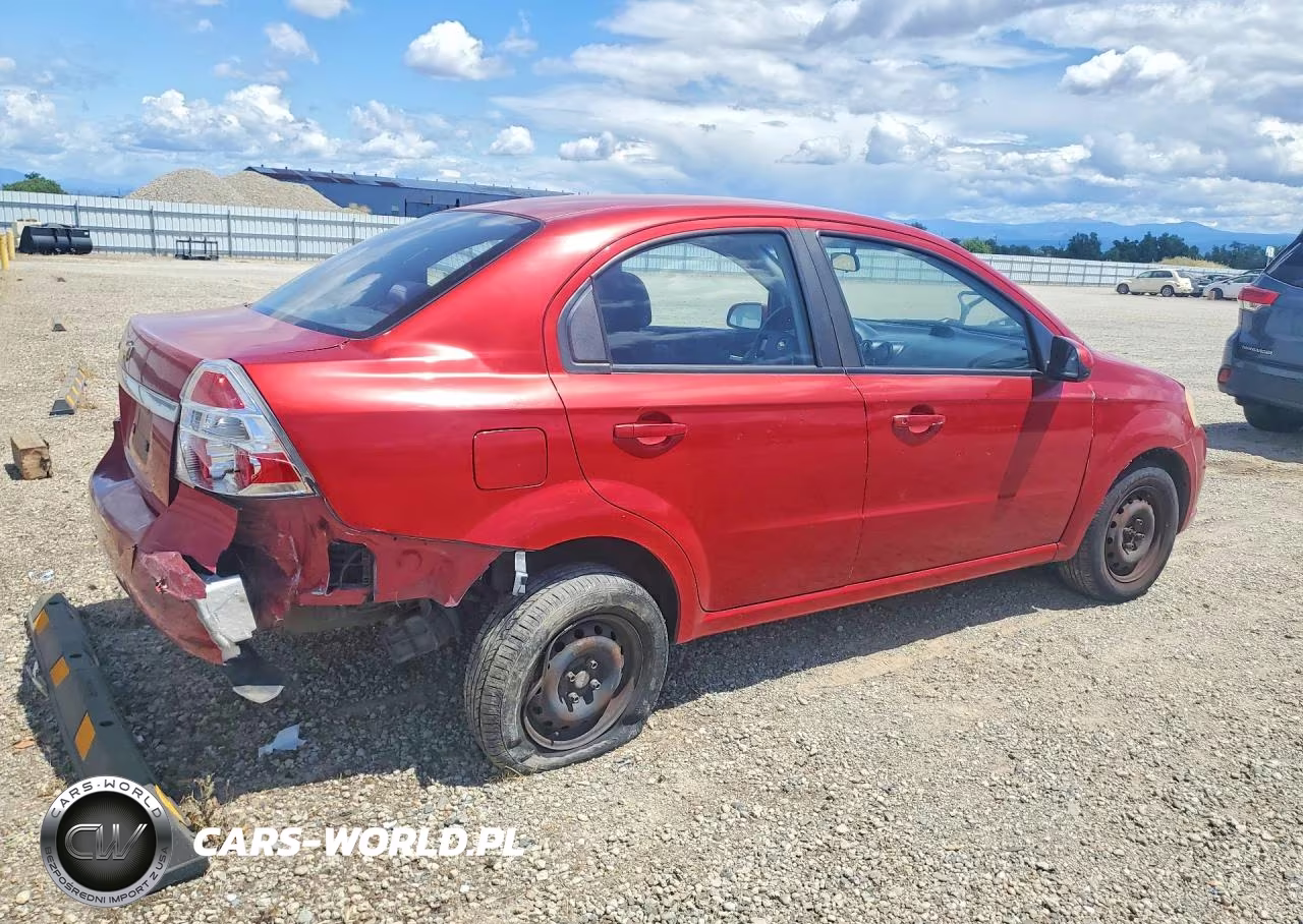 2009 Chevrolet Aveo Ls VIN:KL1TD56EX9B605511 - 3