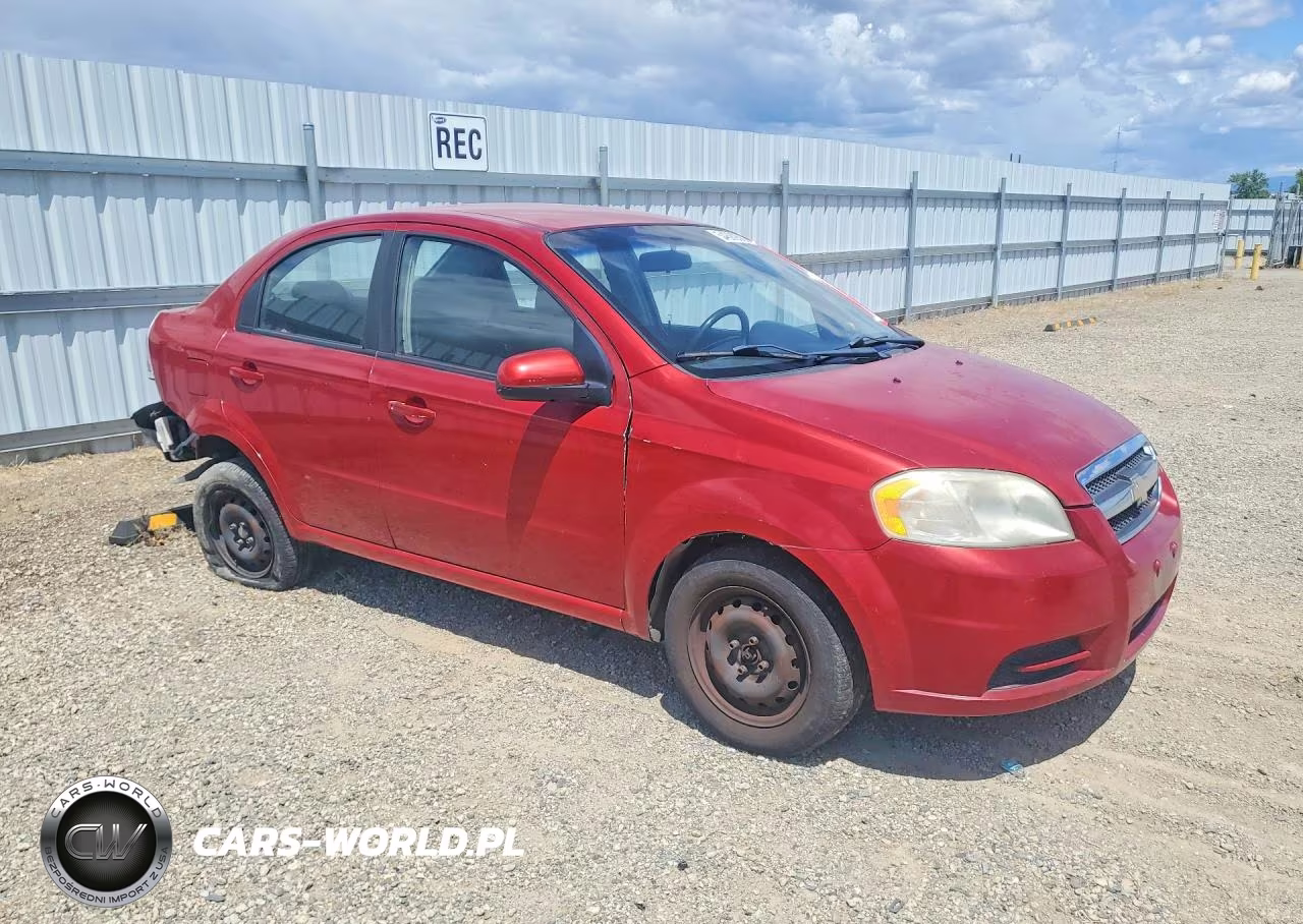 2009 Chevrolet Aveo Ls VIN:KL1TD56EX9B605511 - 4