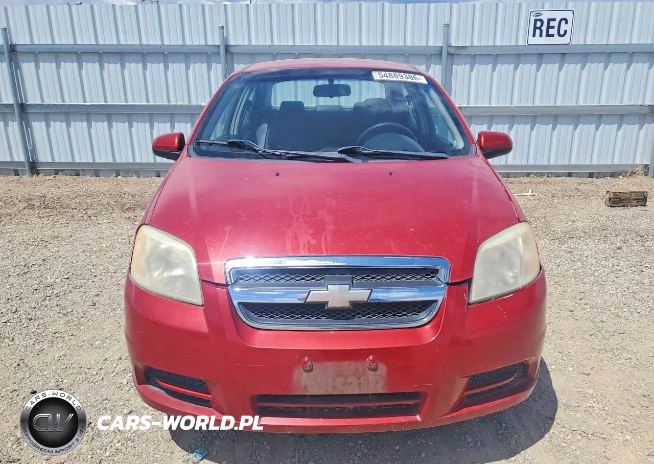 2009 Chevrolet Aveo Ls VIN:KL1TD56EX9B605511 - 5