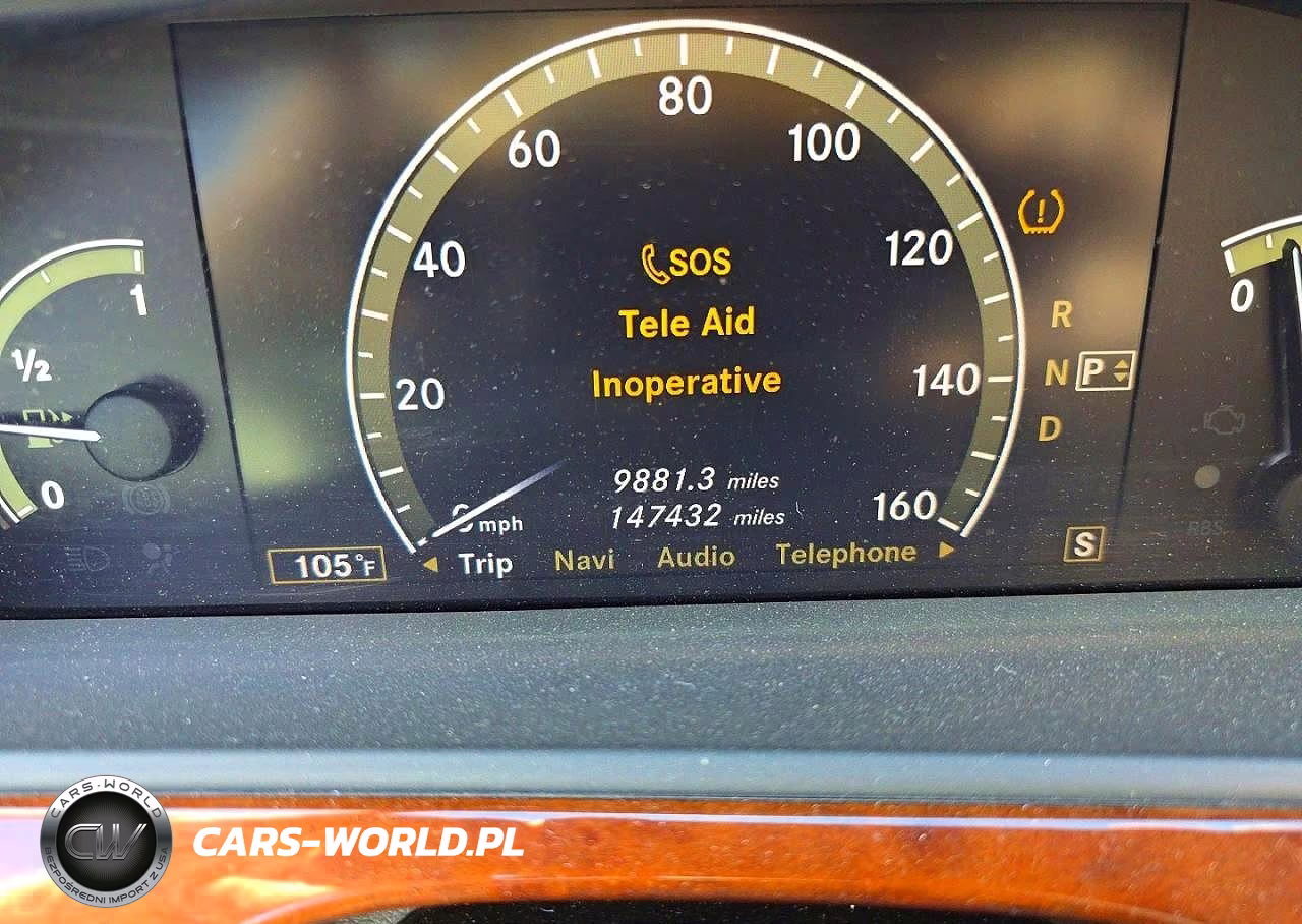 MERCEDES-BENZ S 550 VIN:WDDNG71X19A252598 - 8