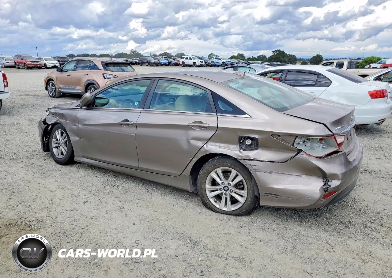 2014 Hyundai Sonata Gls VIN:5NPEB4AC0EH901752 - 2