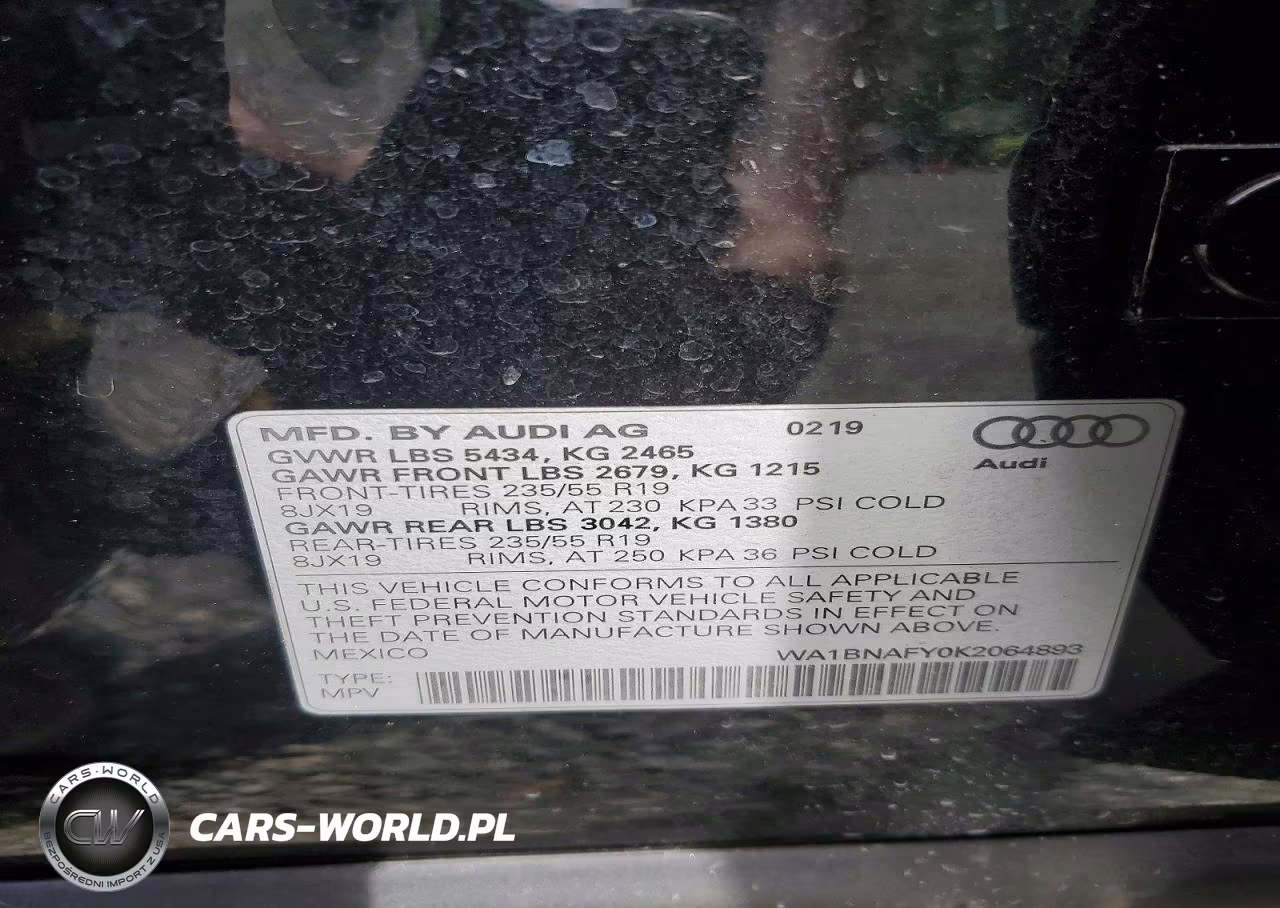 2019 Audi Q5 Premium Plus VIN:WA1BNAFY0K2064893 - 14