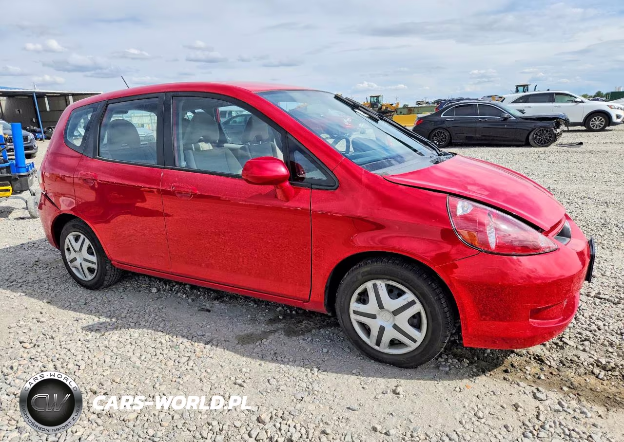 2007 Honda Fit VIN:JHMGD38417S029435 - 4