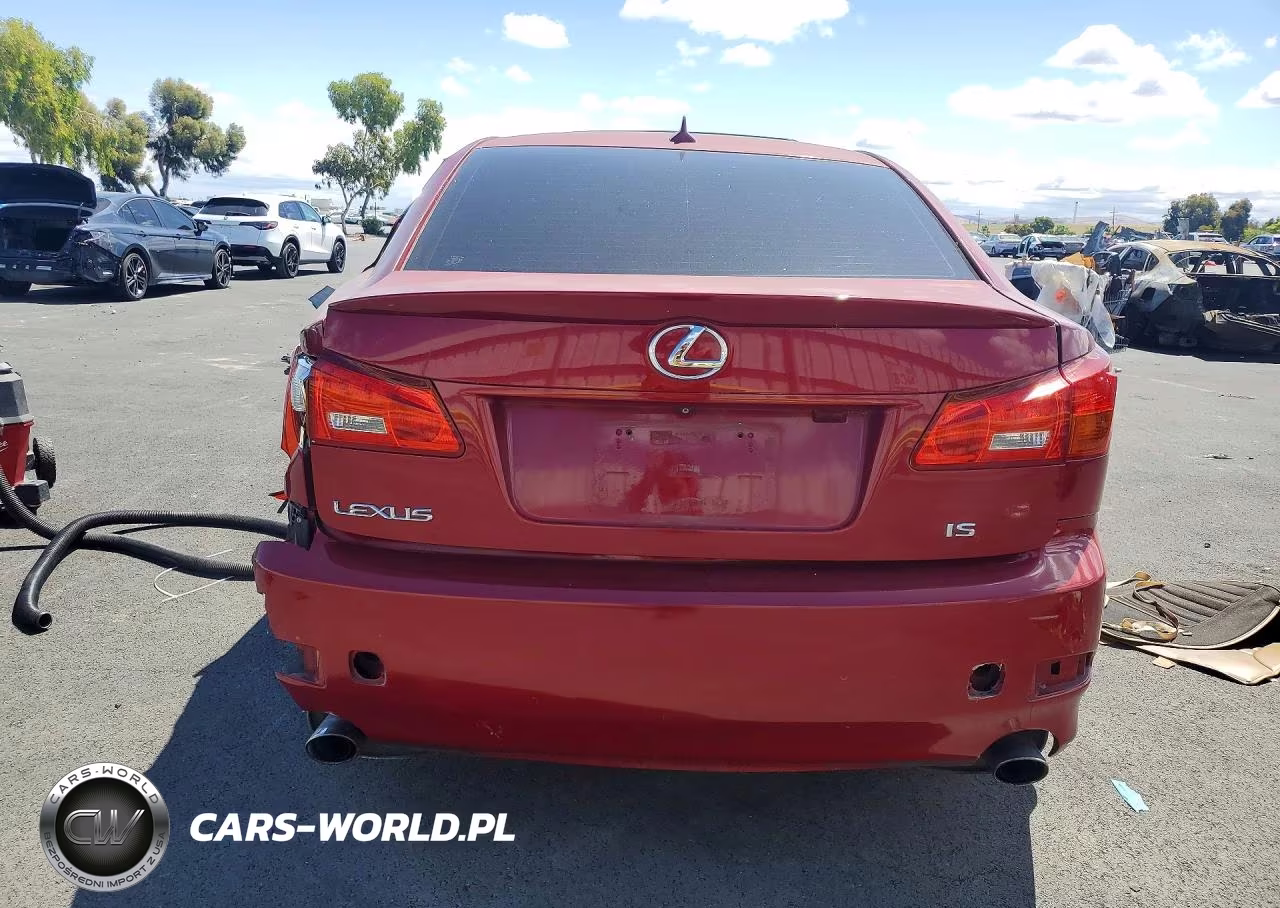 2008 Lexus Is VIN:JTHBK262682071676 - 6