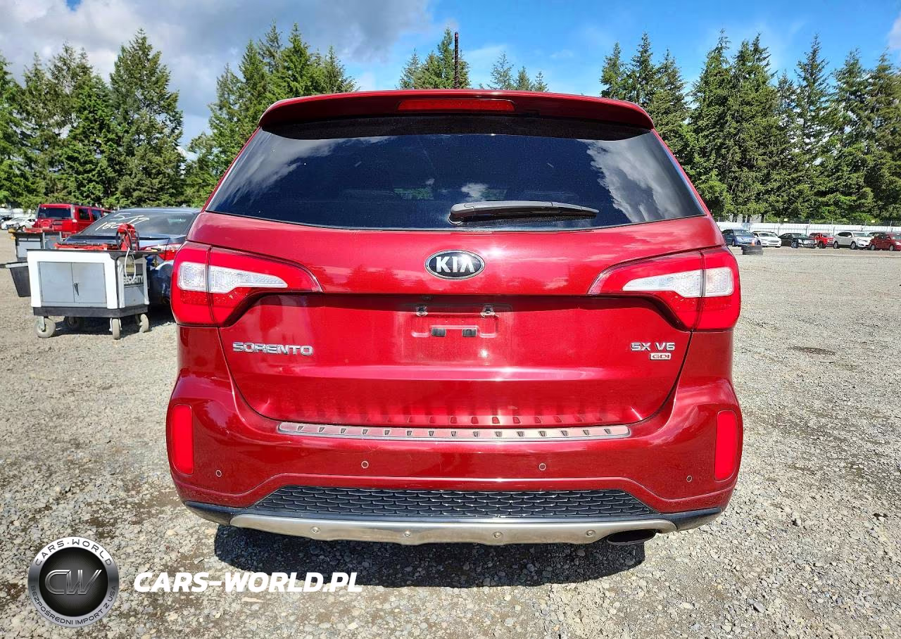 2014 Kia Sorento Sx VIN:5XYKWDA7XEG523067 - 6