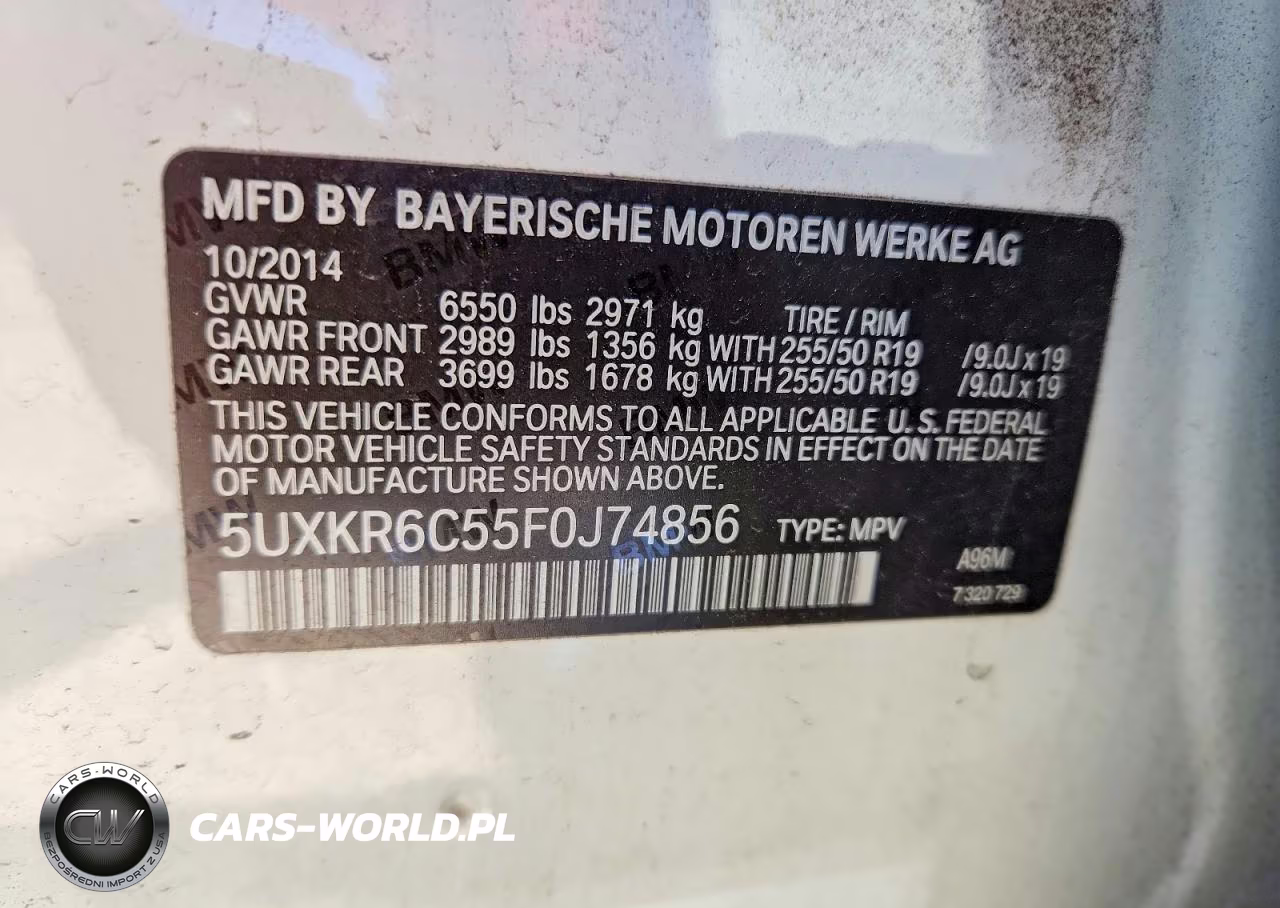 2015 BMW X5 xDrive50I VIN:5UXKR6C55F0J74856 - 13