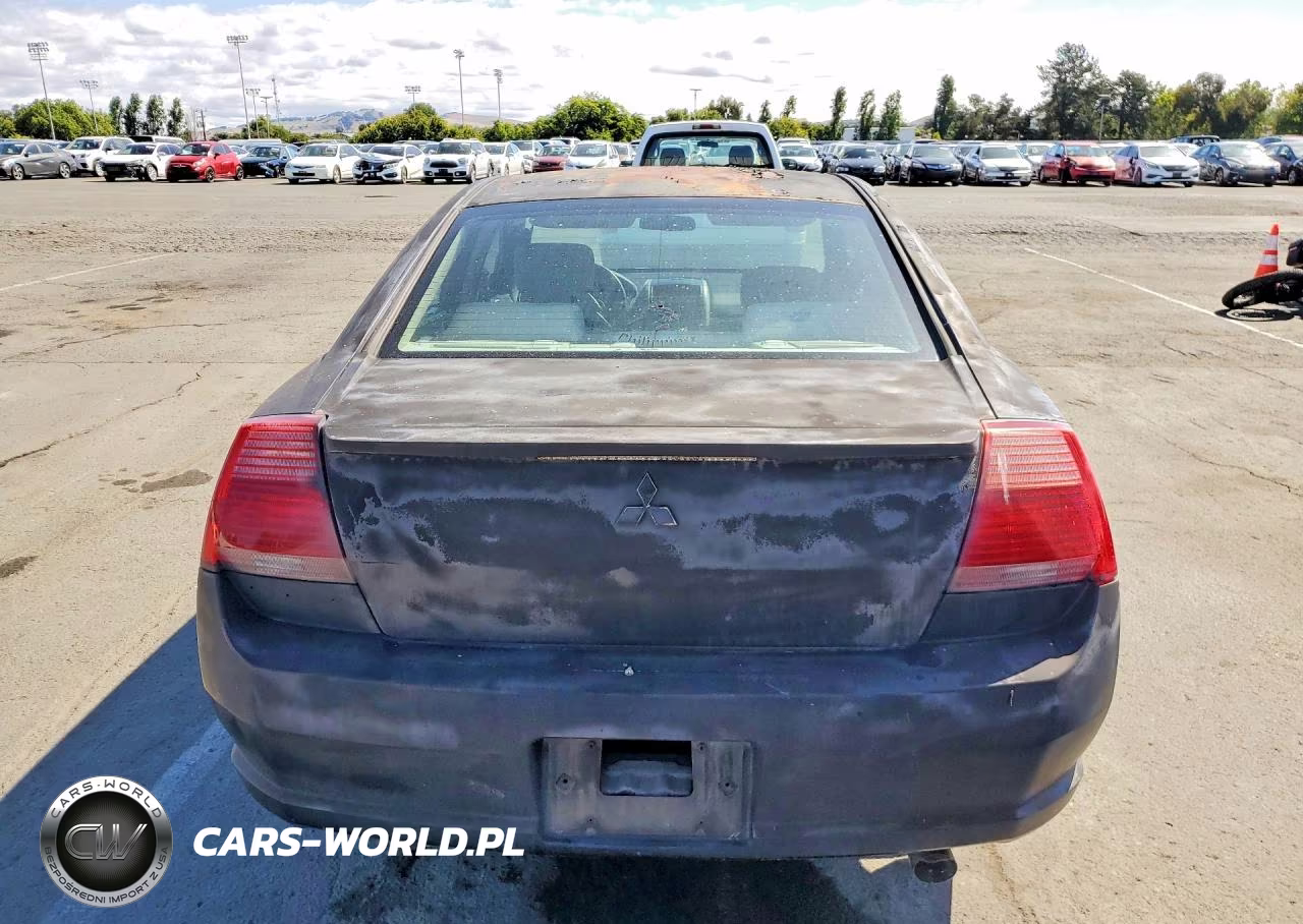 2004 Mitsubishi Galant Ls High VIN:4A3AB46S04E092523 - 6
