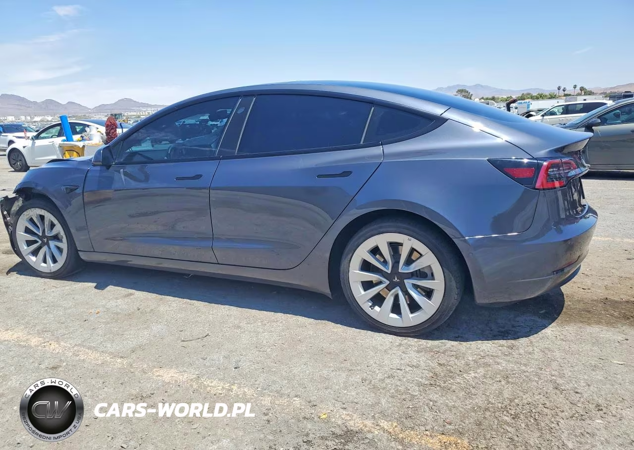 2022 Tesla Model 3 VIN:5YJ3E1EB6NF187526 - 2