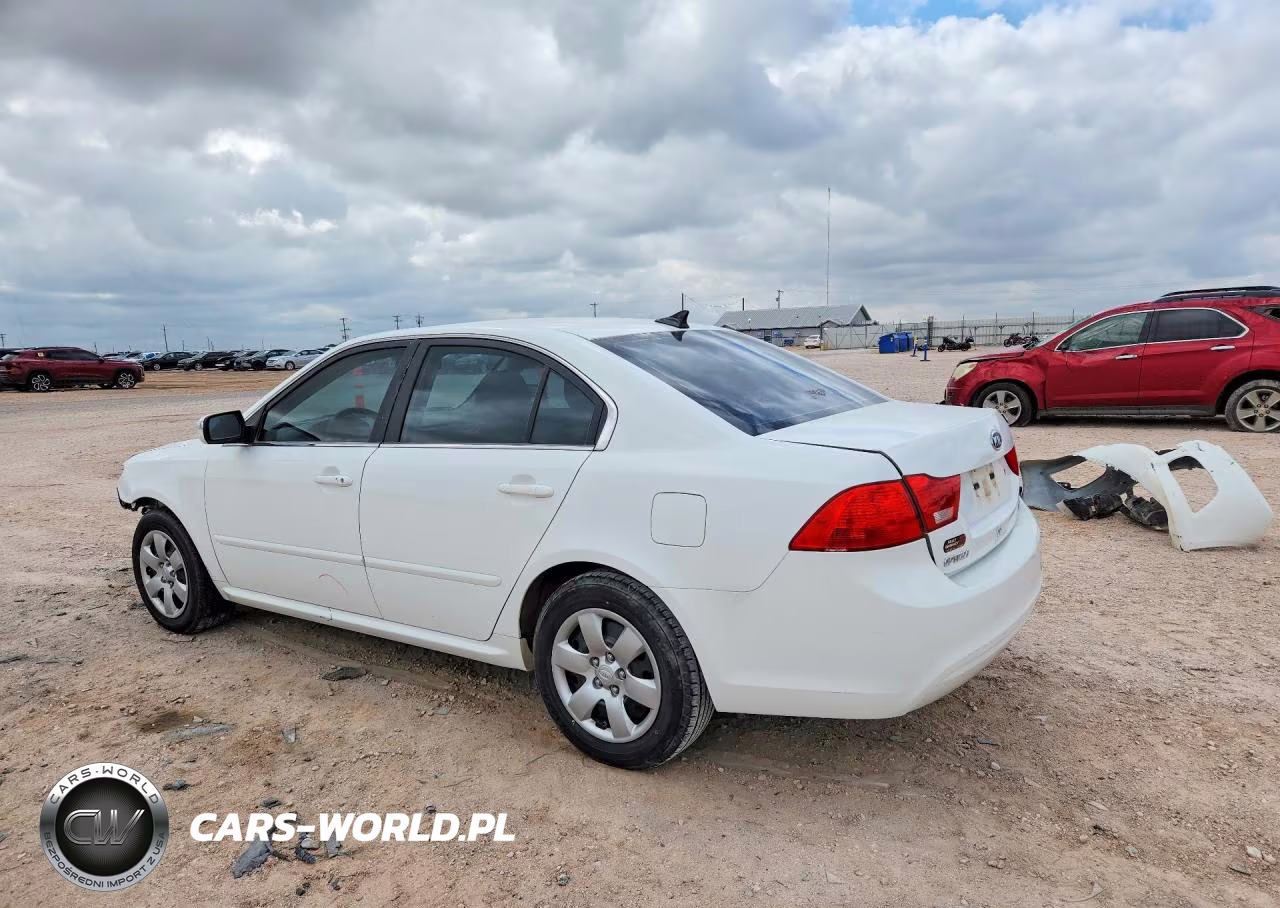 2009 Kia Optima Lx VIN:KNAGE228695321780 - 2