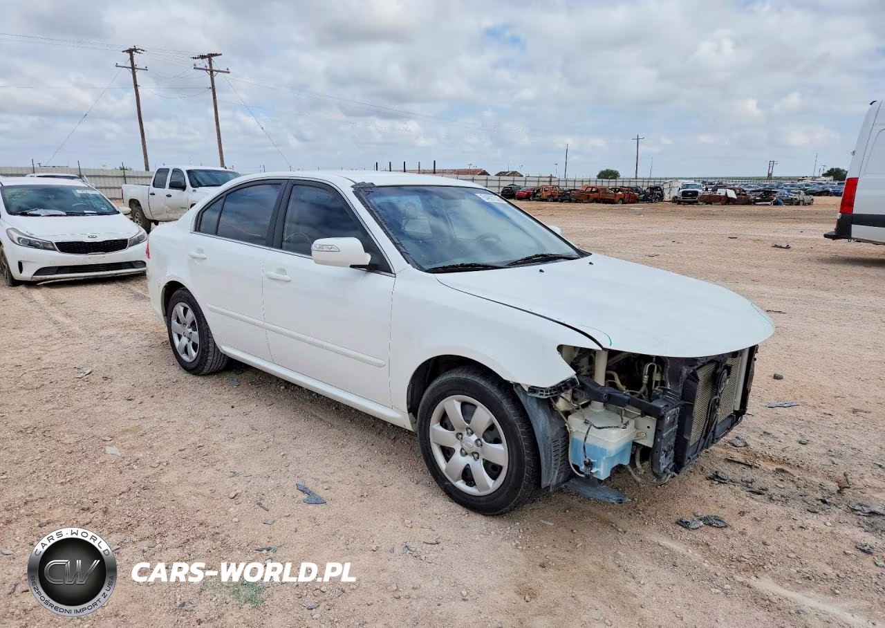 2009 Kia Optima Lx VIN:KNAGE228695321780 - 4