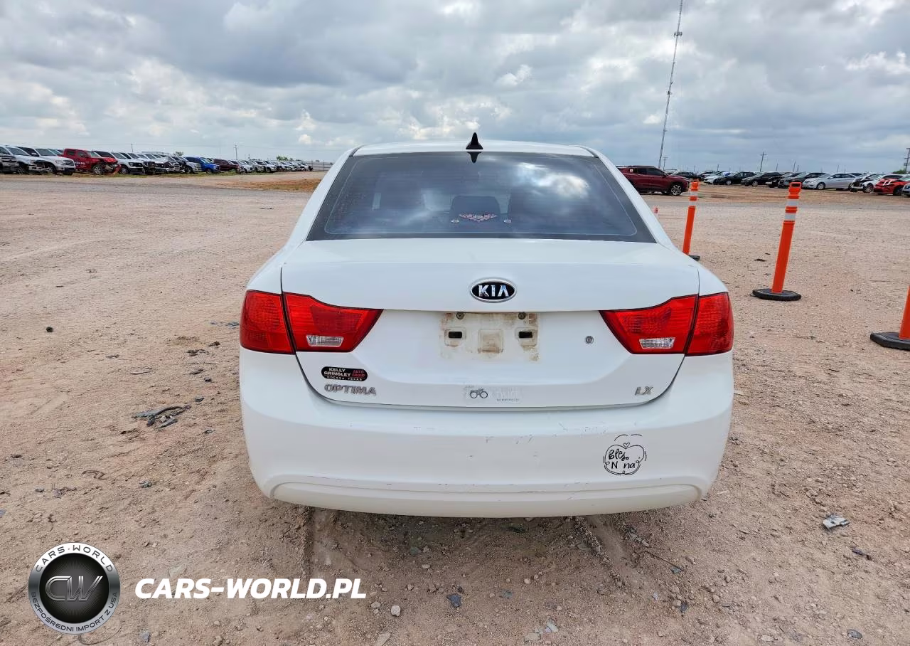 2009 Kia Optima Lx VIN:KNAGE228695321780 - 6