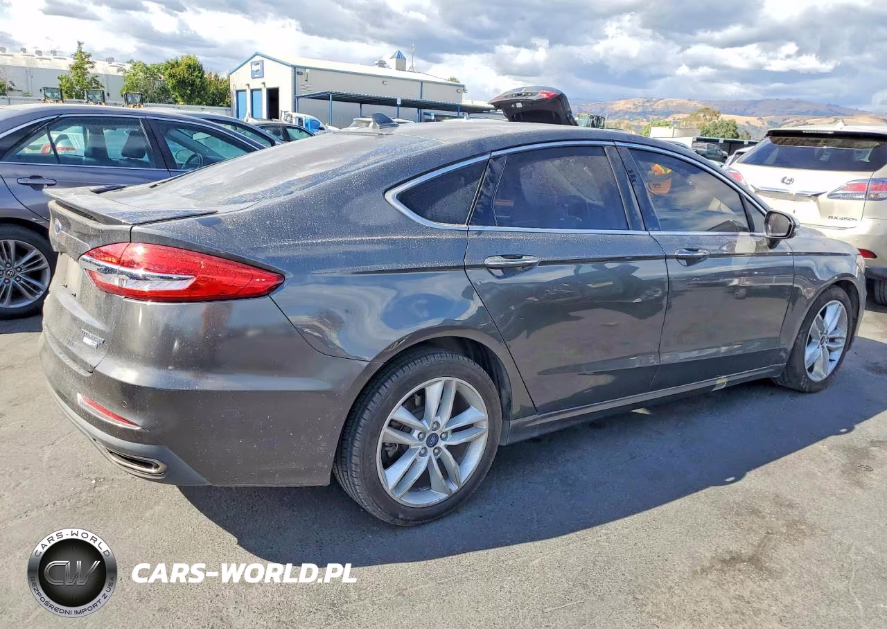 2019 Ford Fusion Titanium VIN:3FA6P0D94KR187847 - 3
