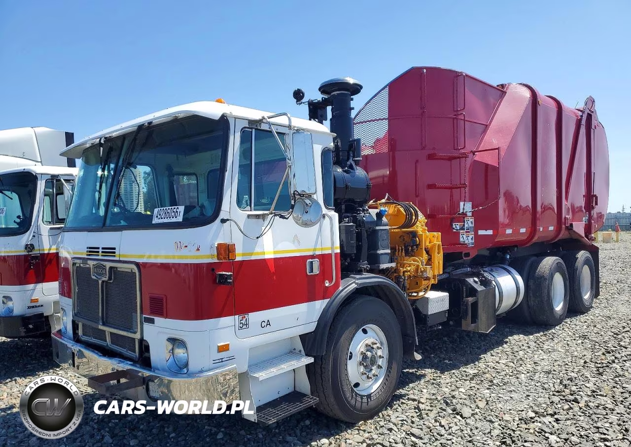 2011 Autocar Llc Xpeditor Refuse Truck VIN:5VCACR8FXBH211691 - 2