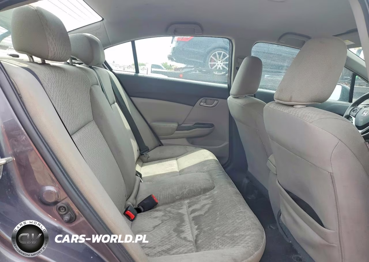2015 Honda Civic Lx VIN:19XFB2F56FE061050 - 10