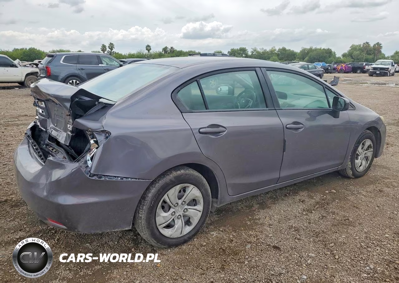 2015 Honda Civic Lx VIN:19XFB2F56FE061050 - 3