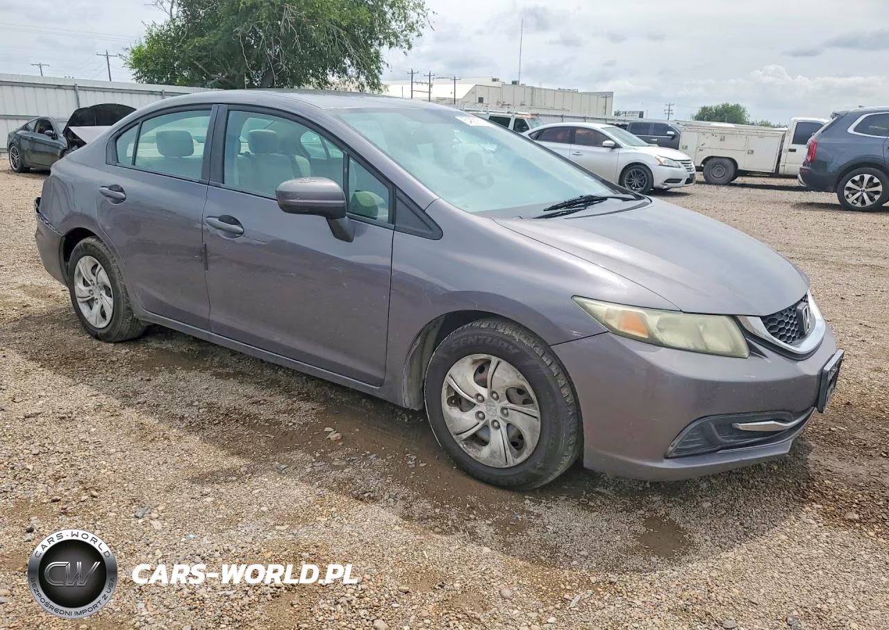 2015 Honda Civic Lx VIN:19XFB2F56FE061050 - 4