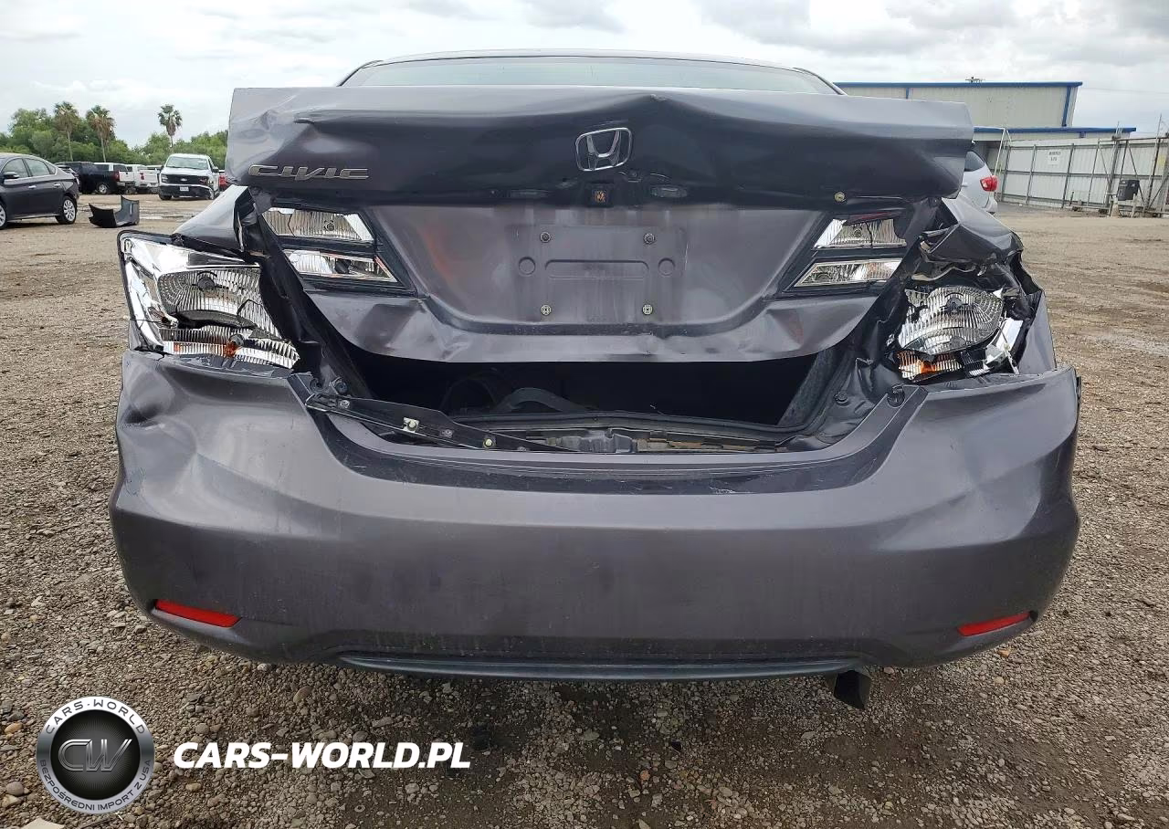 2015 Honda Civic Lx VIN:19XFB2F56FE061050 - 6