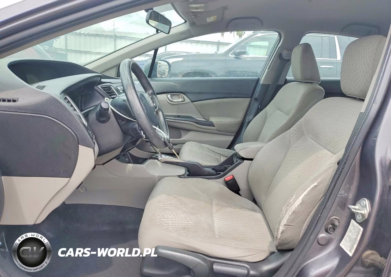 2015 Honda Civic Lx VIN:19XFB2F56FE061050 - 7
