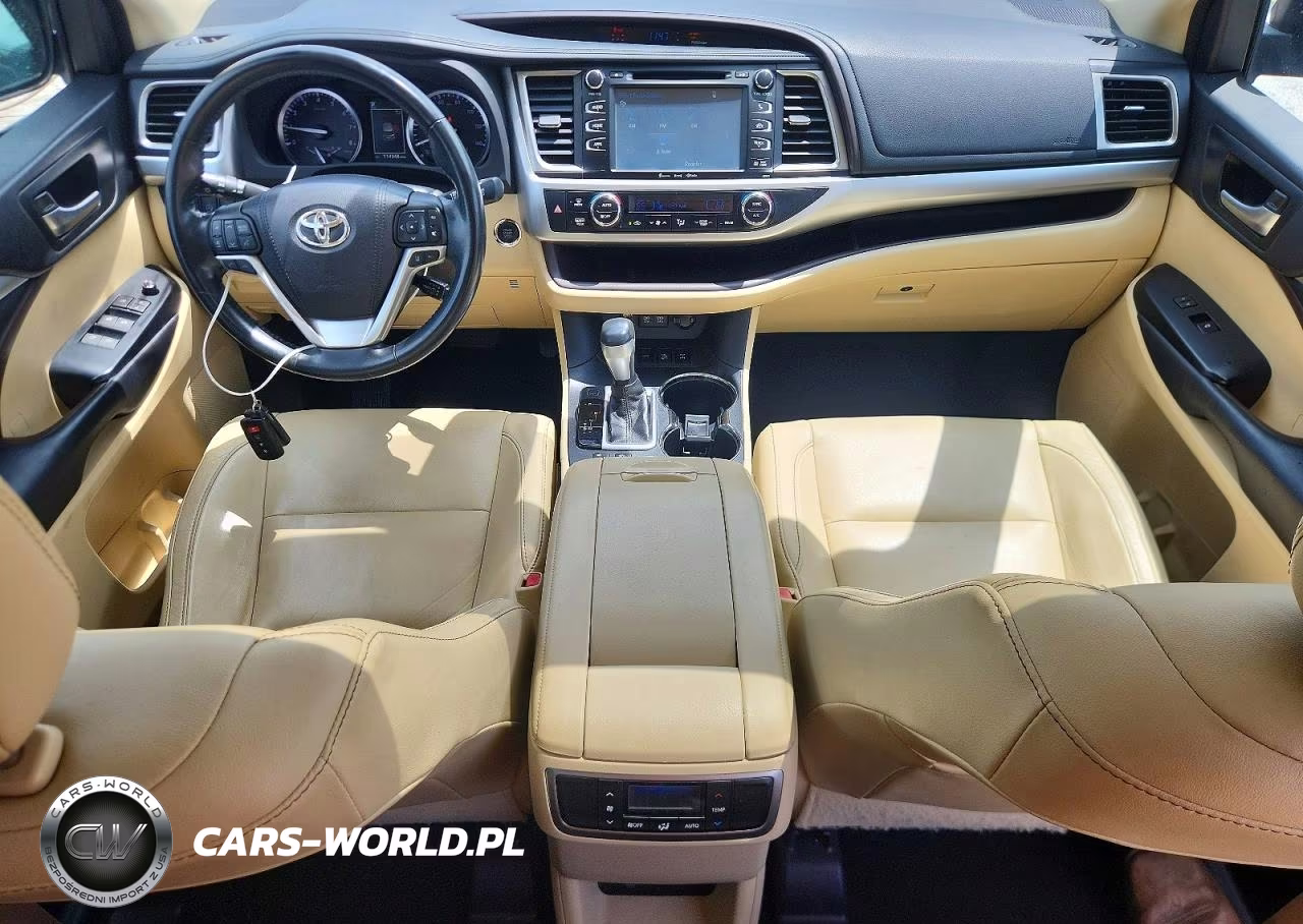 2017 Toyota Highlander Xle VIN:5TDJZRFH8HS450743 - 8