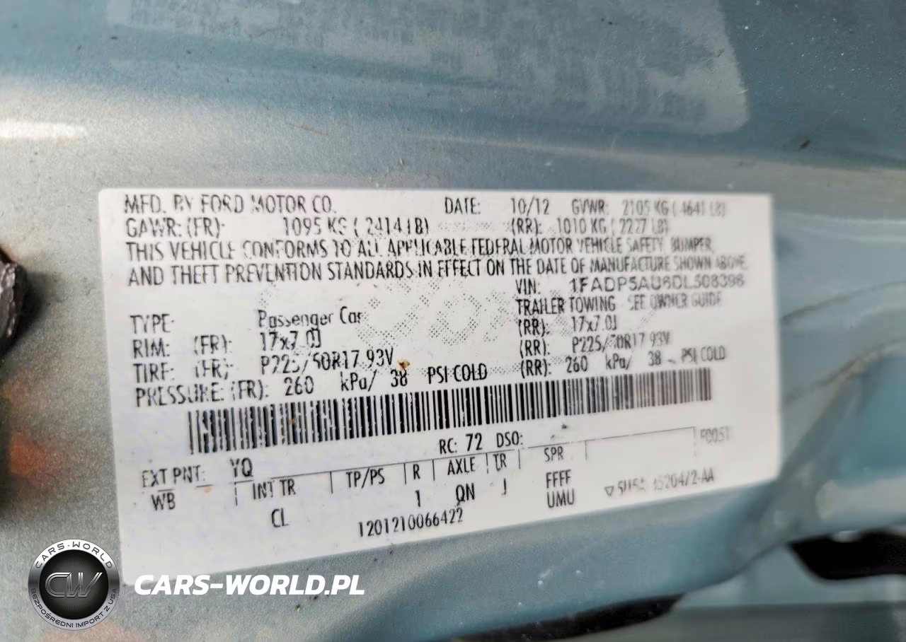 2013 Ford C-Max Se VIN:1FADP5AU6DL508396 - 12