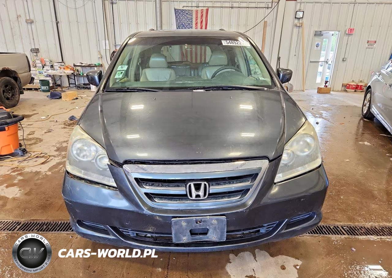 2005 Honda Odyssey Exl VIN:5FNRL387X5B043271 - 5