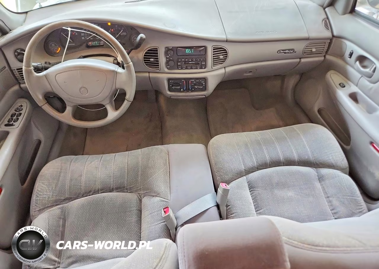 2001 Buick Century Custom VIN:2G4WS52J711282016 - 8