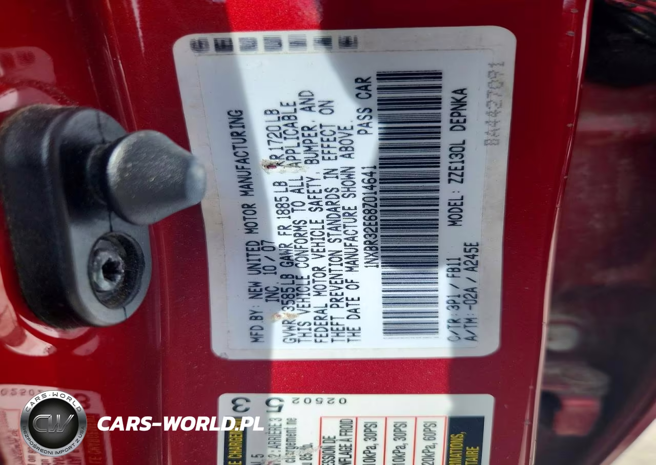 2008 Toyota Corolla Le VIN:1NXBR32E68Z014641 - 12