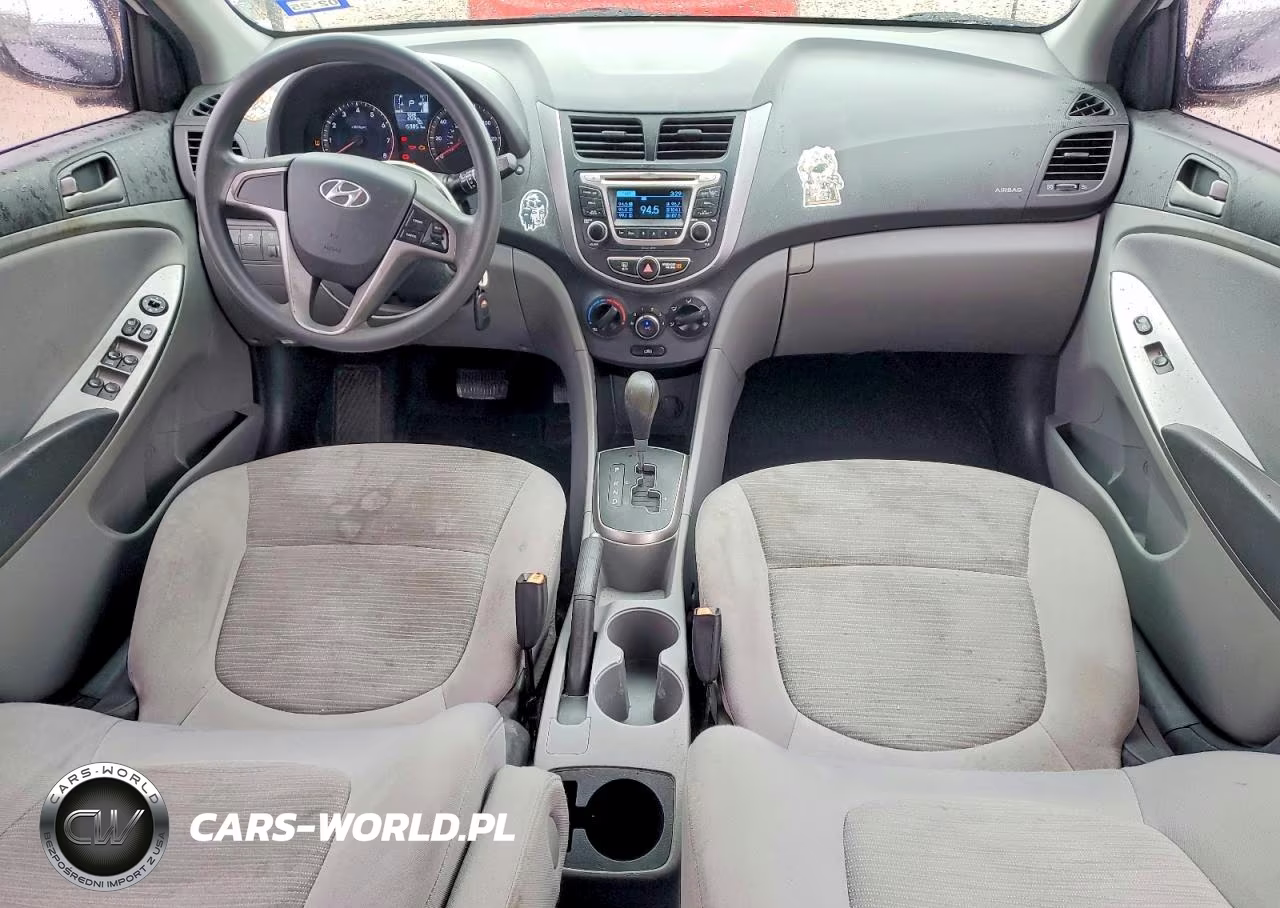 2015 Hyundai Accent Gs VIN:KMHCT5AE1FU211832 - 8