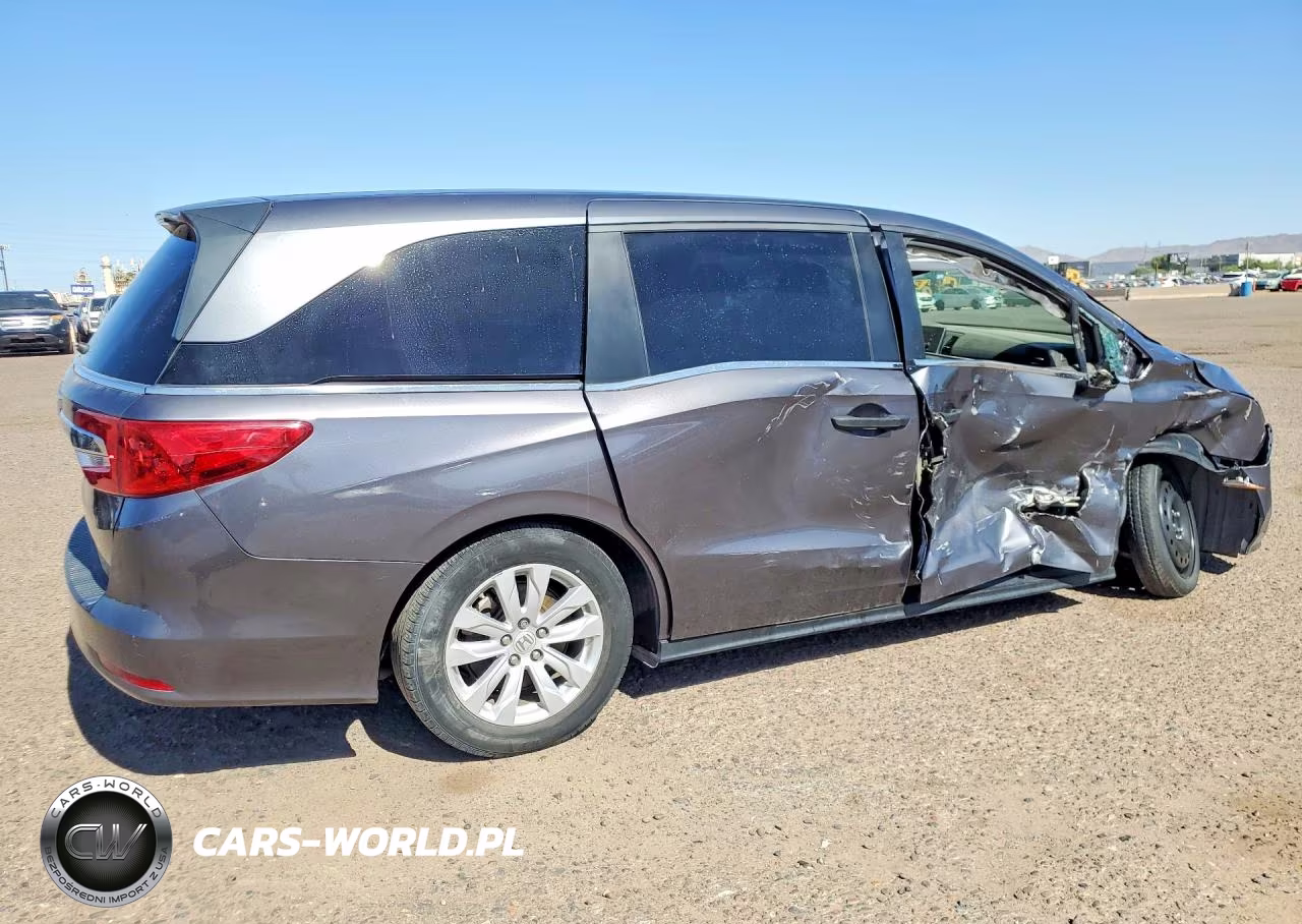 2019 Honda Odyssey Lx VIN:5FNRL6H21KB137847 - 3
